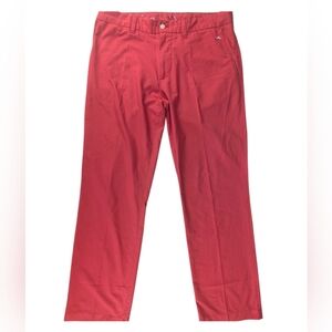 J. Lindeberg Athletic Pants Red Size 32